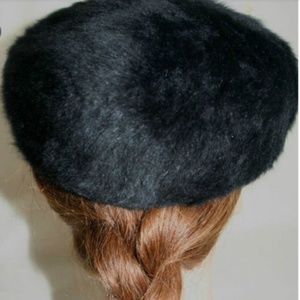 Faux Fur Beret